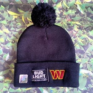 Washington Commanders Bud Light Beanie
